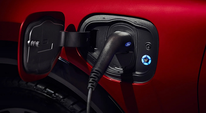 Ford Mustang Mach E charging
