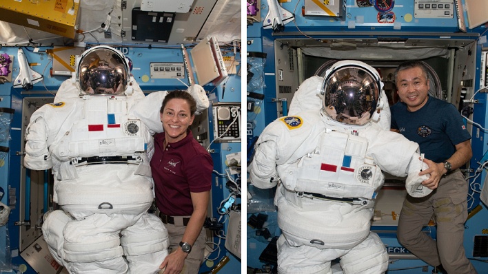 Los astronautas de la NASA completaron una emocionante caminata espacial en preparación para la nueva matriz solar de la Estación Espacial Internacional
