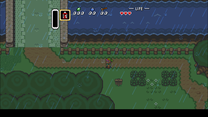 Original The Legend of Zelda for NES ported as a native SNES game