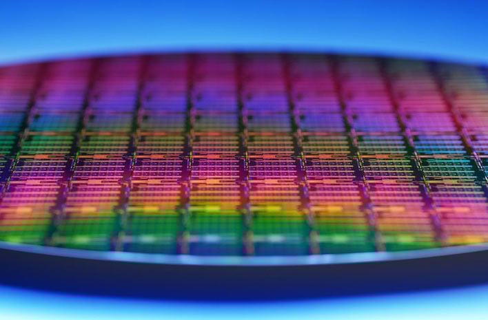 Intel 12 inch wafer