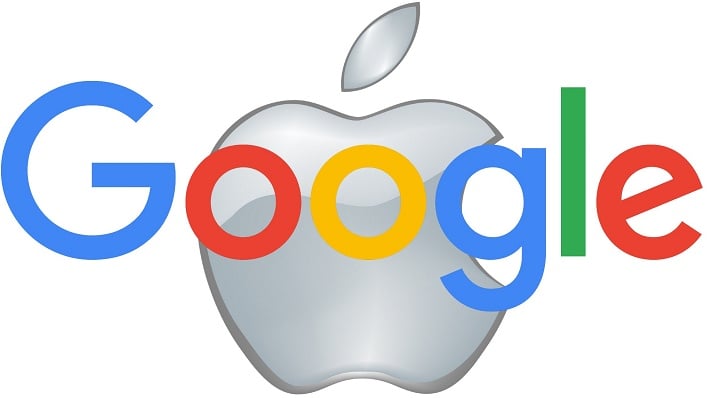 hero google apple logos
