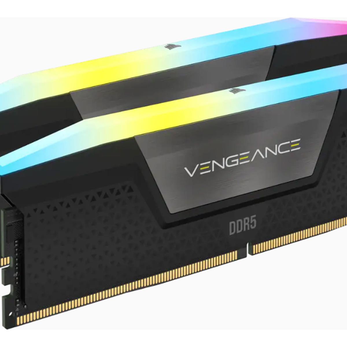 CORSAIR DDR5-5600MHz デスクトップPC用メモリ VENGEANCE RGB DDR5シリーズ (PC5-44800) I CORSAIR Corsair DDR5-5600MHz デスクトップPC用メモリ VENGEANCE 64GB