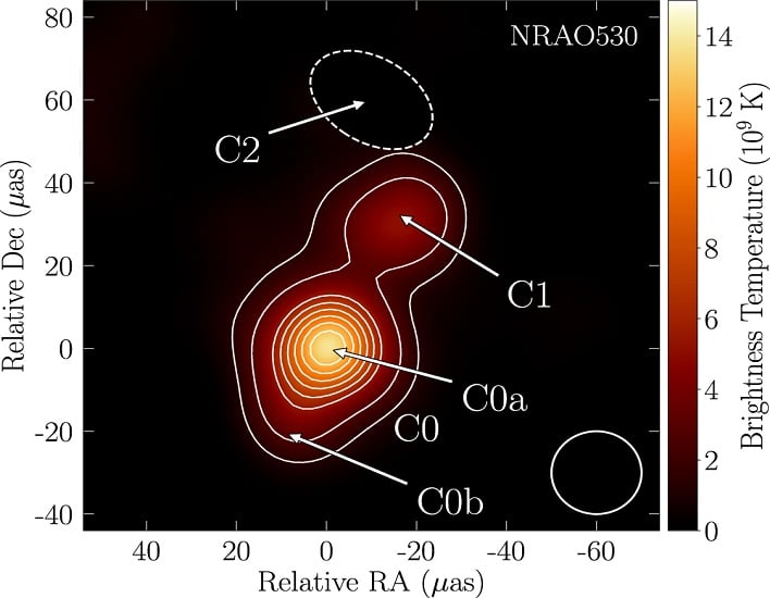 The Event Horizon Telescope Gazes into the Heart of a Distant Quasar -  Universe Today