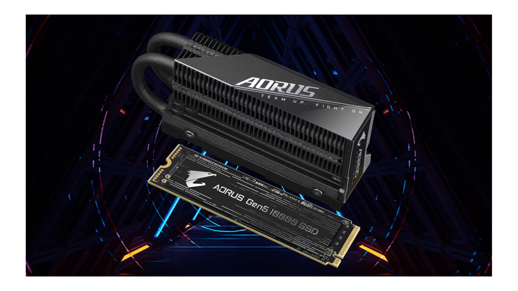 Gigabyte Tips PCIe Gen 5.0 SSD With 10,000MB/s Read and Write Speeds