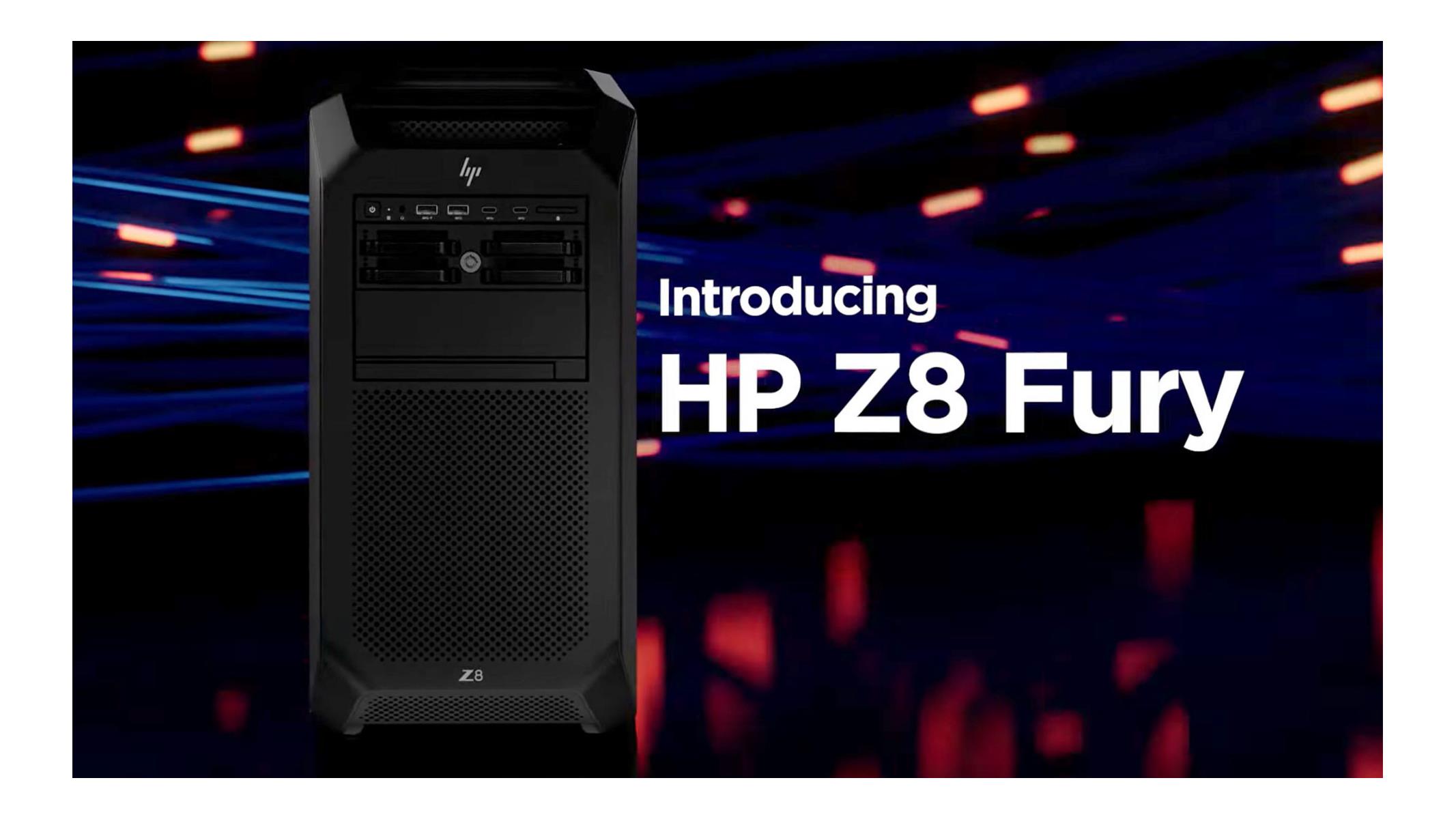 HP's Z Workstations Bring The Fury With Up To 56 Intel Xeon