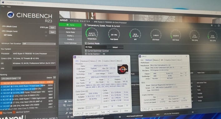 AMD Ryzen 9 7950X3D 3D V-Cache CPU Benchmarks Leak: 10% Slower In  Multi-Thread & Similar Single-Core As 7950X