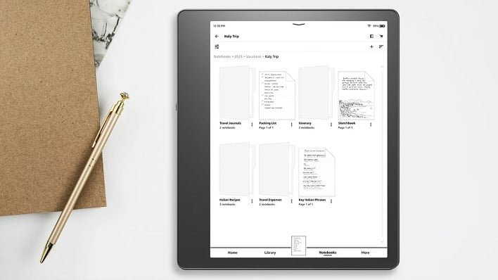 First Kindle Scribe software update begins closing the feature gap