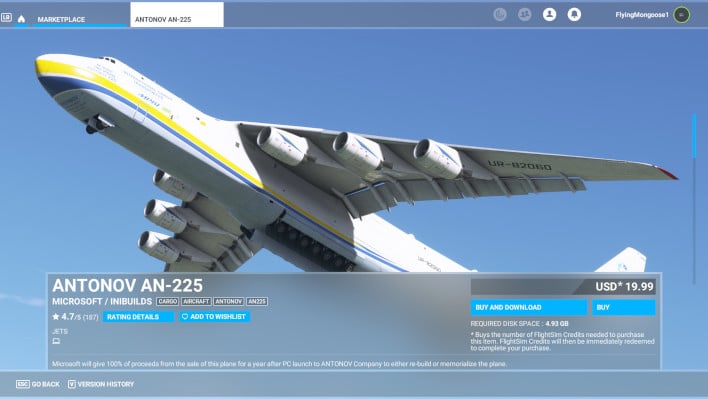 World's Largest Aircraft Ever Built Takes Flight In Microsoft Flight  Simulator