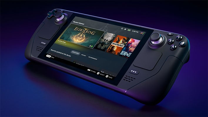 Valve reveals handheld Steam Deck PC games console