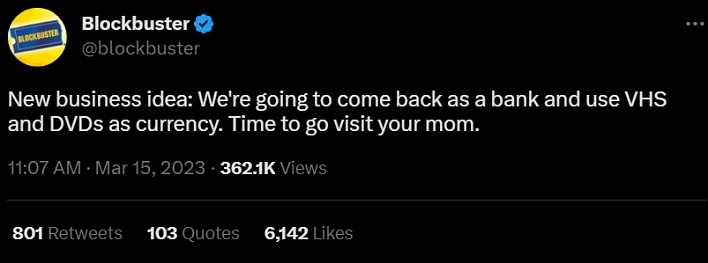 blockbuster tweet