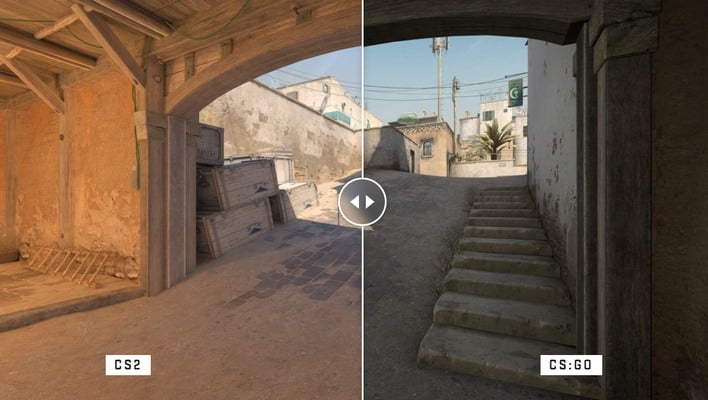 Counter-Strike 2 vs CS GO Maps Changes Comparison 