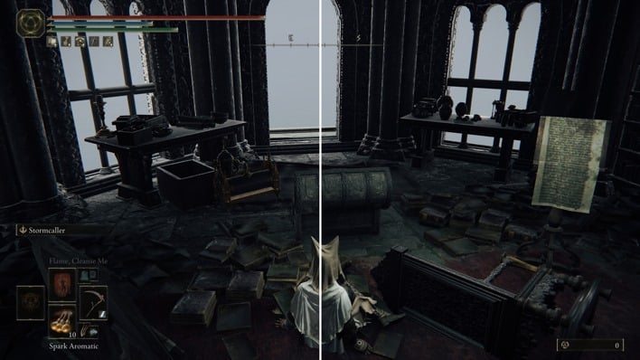 My RayTracing Comparison: Castle Morne, with Lantern equipped : r/Eldenring