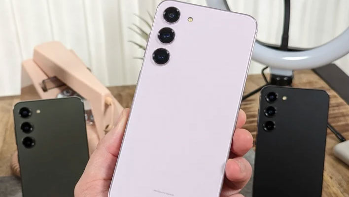 Samsung Galaxy S23 Plus (backside).