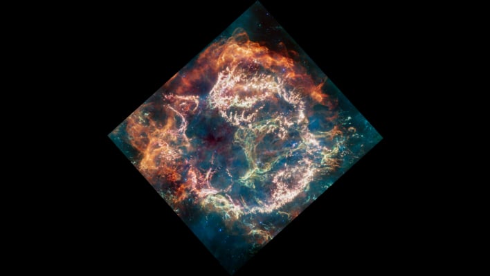 El telescopio espacial de la NASA revela impresionantes detalles de una explosión estelar hace 340 años