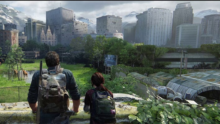Screenshot of The Last of Us Part I.