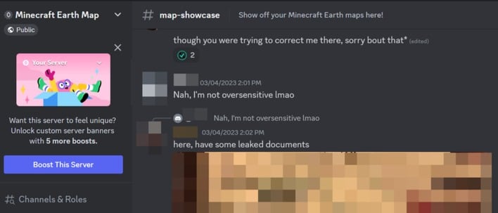 Discord minecraft server