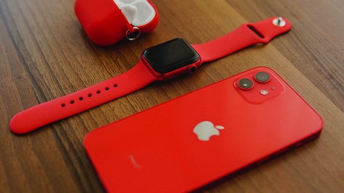 hero apple products red