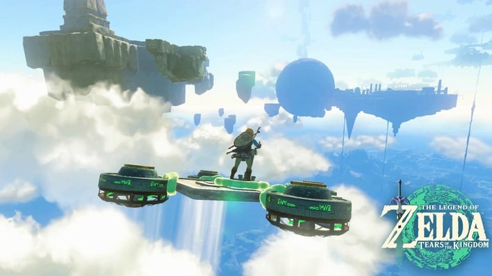 Link Takes Flight Again At The Official Zelda Tears Of The Kingdom