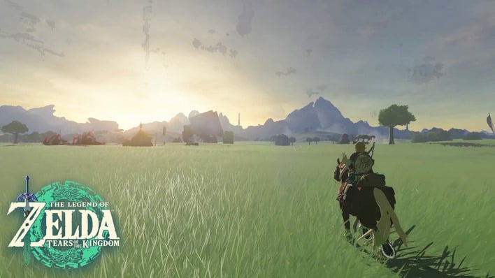 Link Takes Flight Again At The Official Zelda Tears Of The Kingdom Site