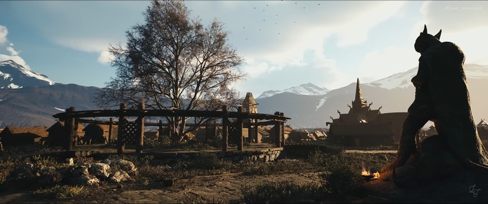 Take a look at The Elder Scrolls V: Skyrim in Unreal Engine 5