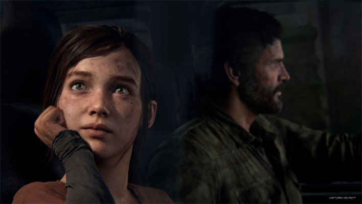 Screenshot from The Last of Us Part I.