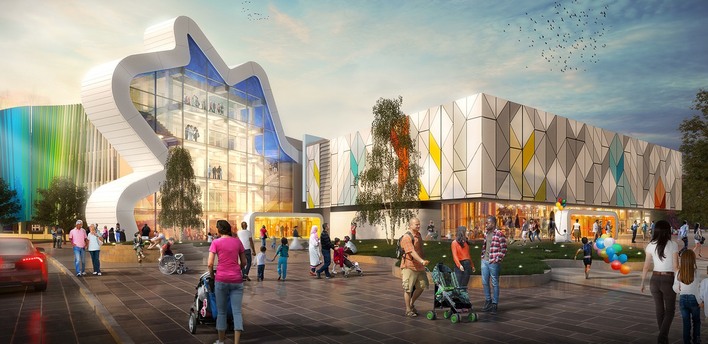 strong exterior render