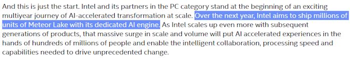 intel meteor lake blog screenshot