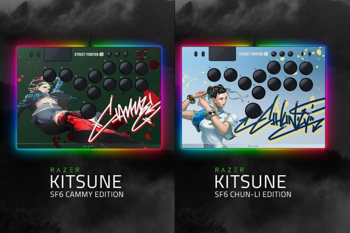 Razer Kitsune Fighting All Button Arcade Game Controller