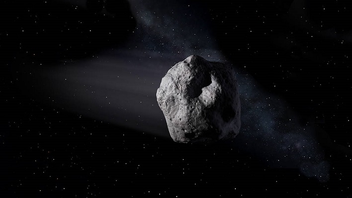 hero asteroid in space