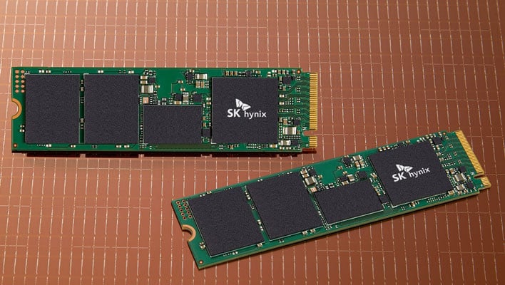 SK hynix 238-layer 4D NAND flash memory modules