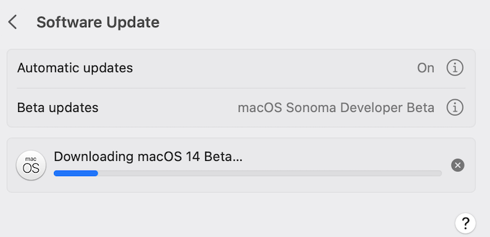 software update macos sonoma