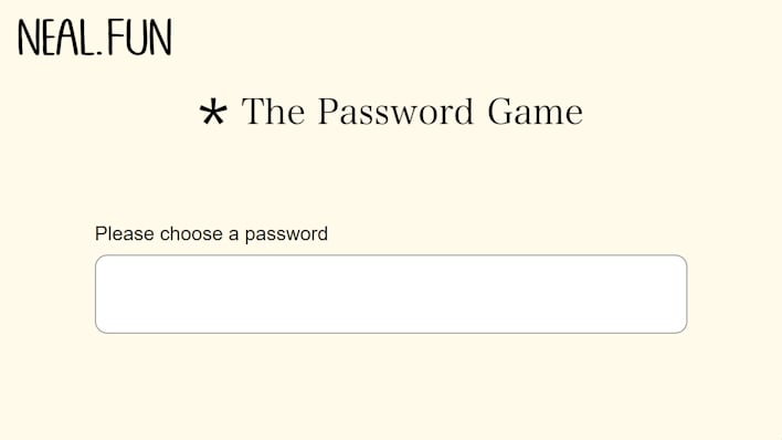 password guessing game is a lot of fun and reminds good security practices