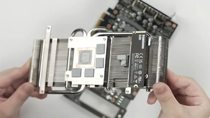 Asus adds an SSD slot to its RTX 4060 Ti graphics card, delivering up to  12GB/s of SSD performance via the GPU, and the M.2 port even allows using  an RTX 4090