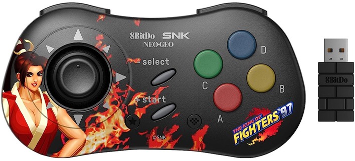 8BitDo Neo Geo CD Wireless Controller For Retro Gaming Fun Is Up 