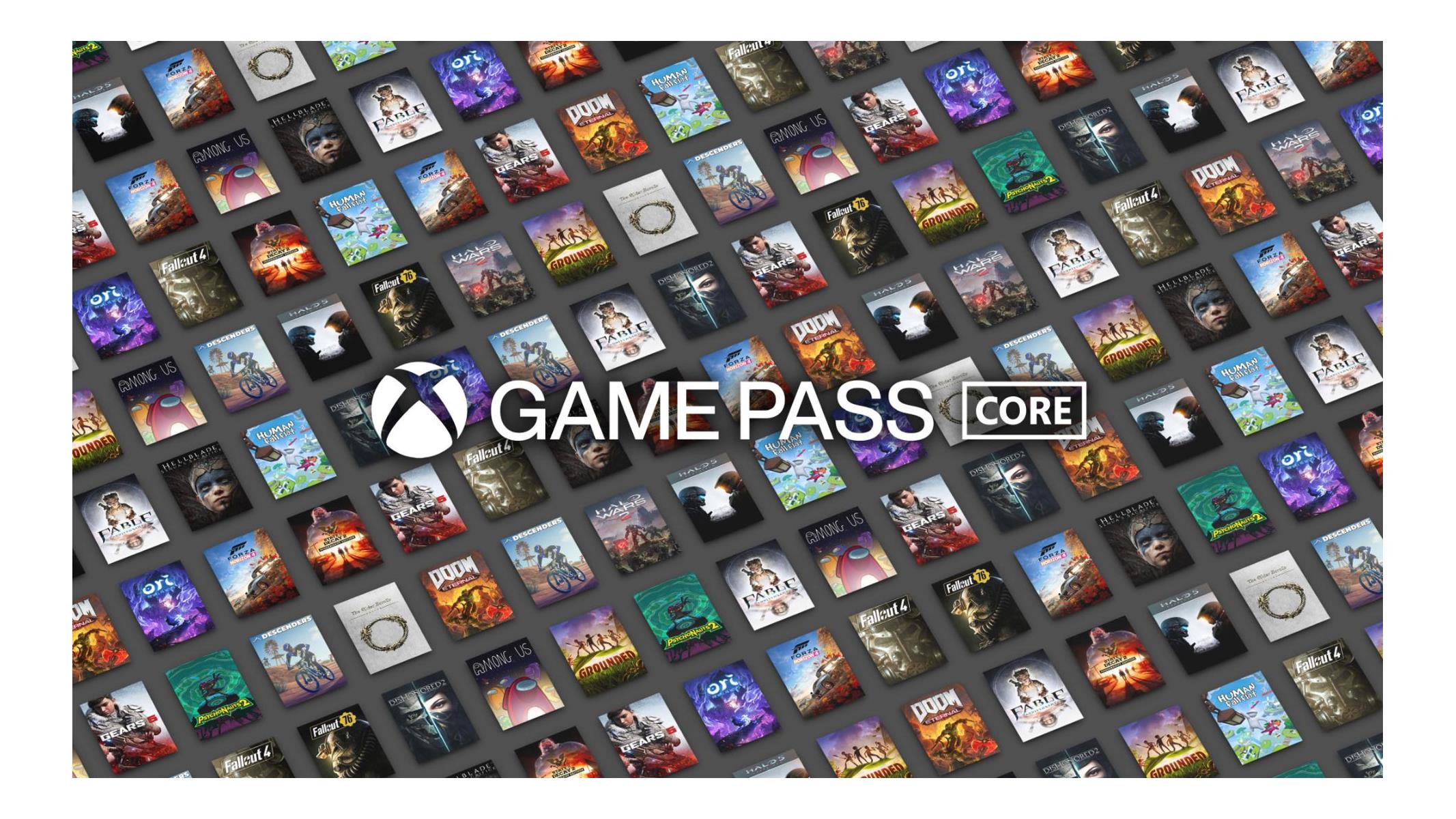 Microsoft replaces Xbox Live Gold with Xbox Game Pass Core - Xfire