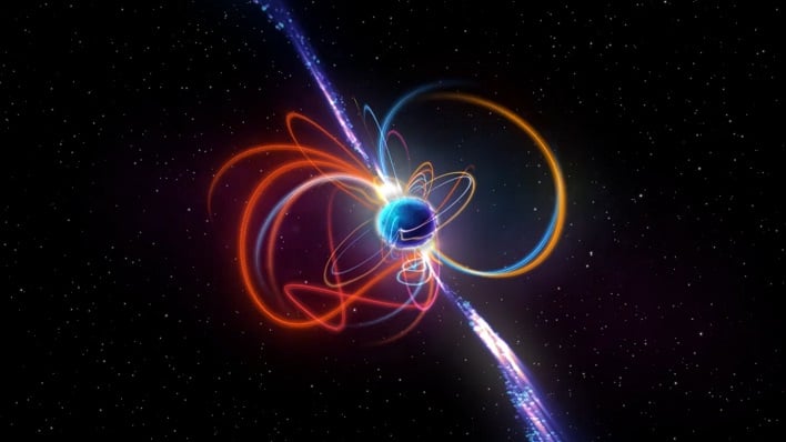 hero magnetar magnetic waves