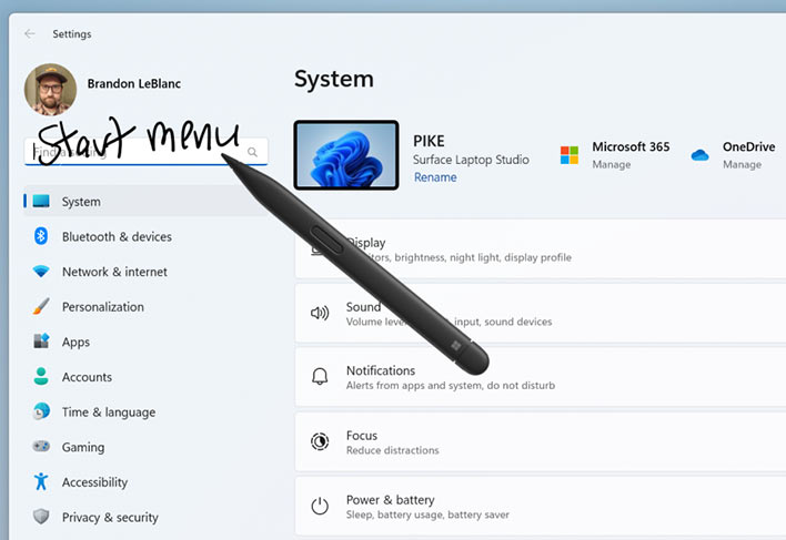 Windows Inking improvements