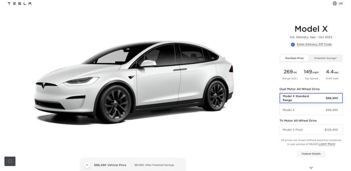 modelX