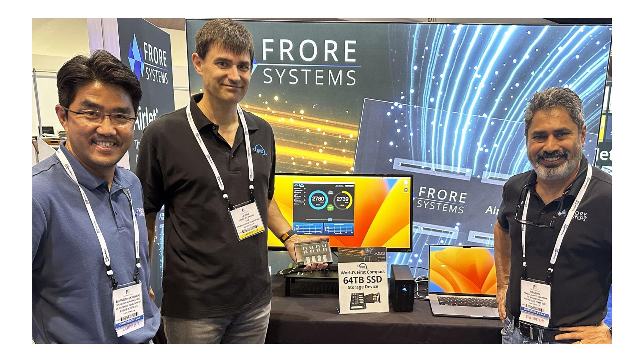 Frore Systems and Phison Demo PCIe Gen5 SSD at full performance with no  throttling