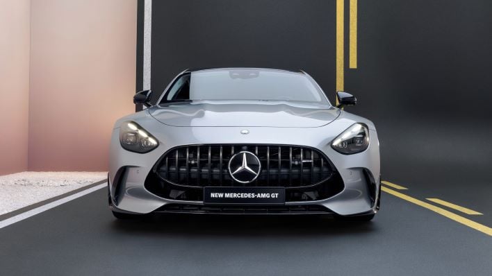 hero 2024 Mercedes AMG GT front view