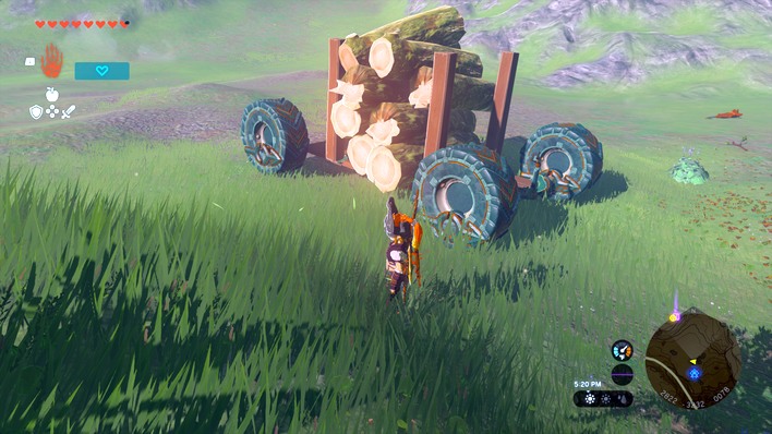 zelda log transporter