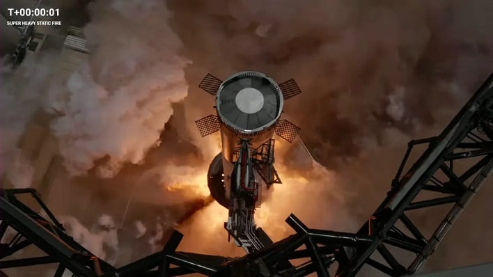 hero spacex booster9 staticfire