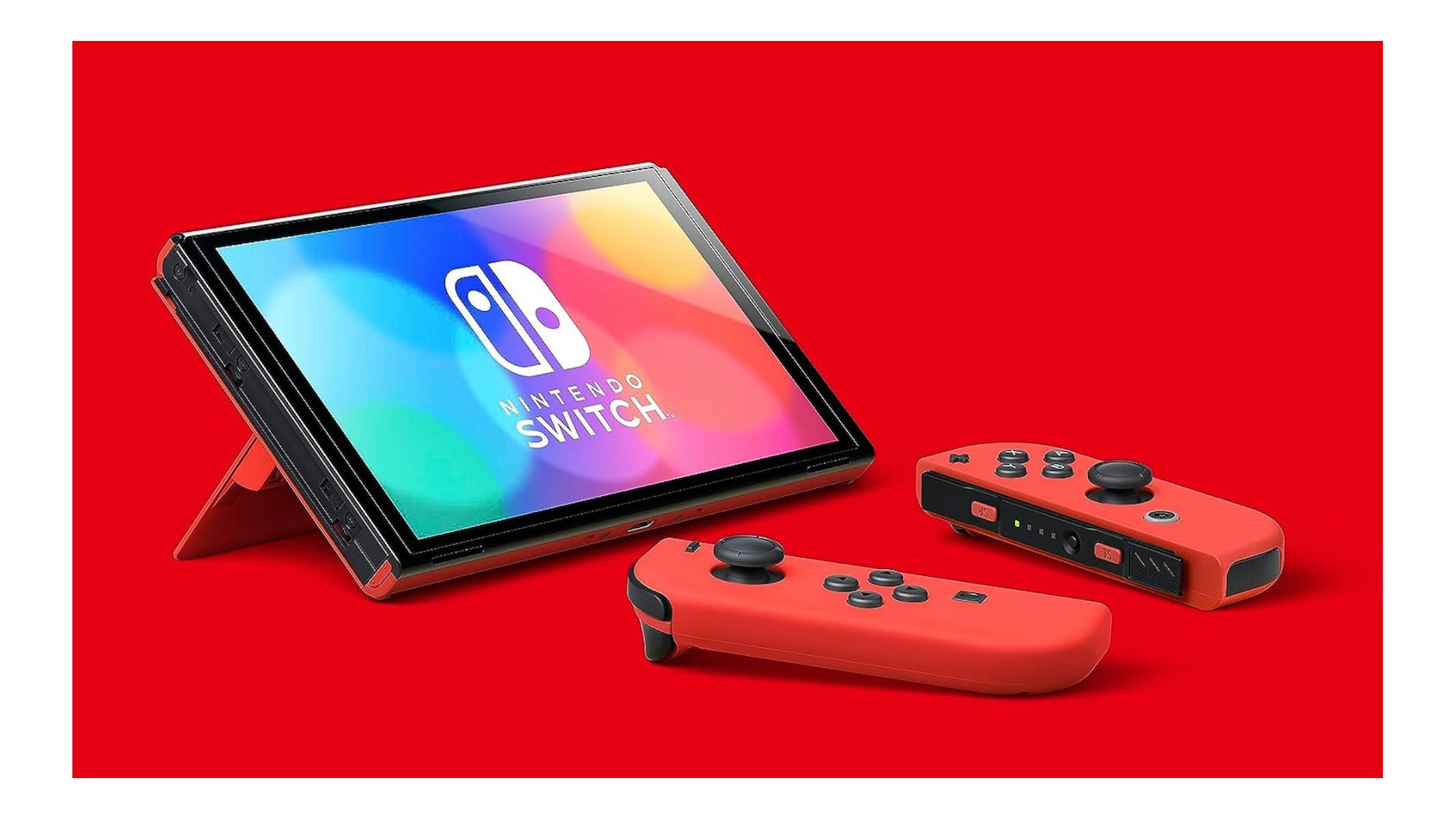 Mario Red Nintendo Switch OLED Announced - Game Informer