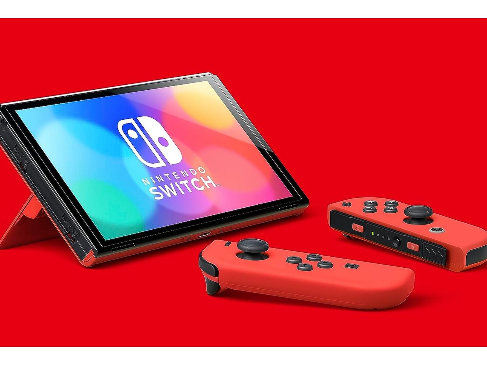 Nintendo Switch OLED Mario Red Edition Is Now Available To Preorder