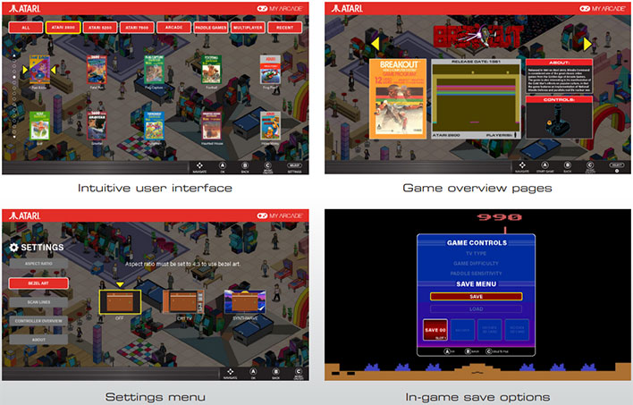 My Arcade Unveils 99 Atari Gamestation Pro Console With Over 200 Retro 