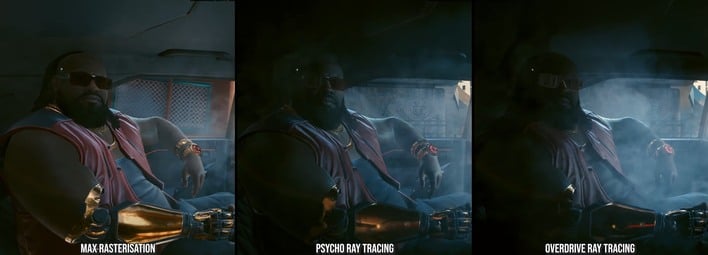 Cyberpunk 2077 Ray Tracing Overdrive ON vs OFF 