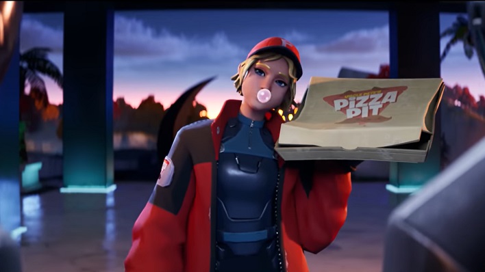hero fortnite pizza delivery