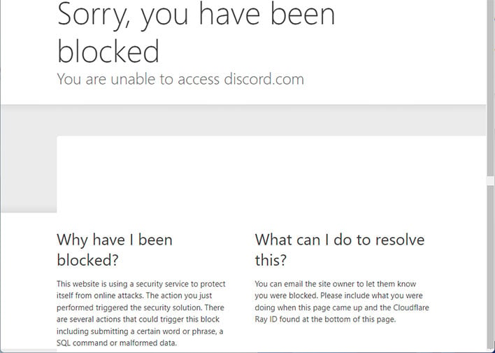 Why Discord Is Telling Users They've Been Blocked And How To Access The