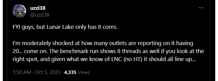 uzzi38 lunar lake tweet