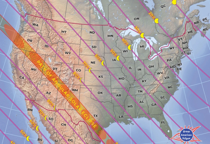 map get solar viewing glasses on amazon for annular ring of fire solar eclipse on october 14